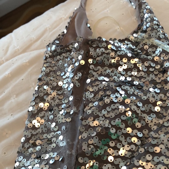 sequined mini dress S - Picture 4 of 5